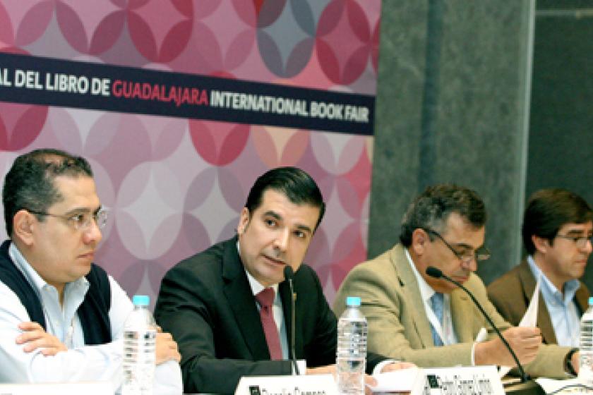 Panel en la Feria Internacional del Libro de Guadalajara 2012